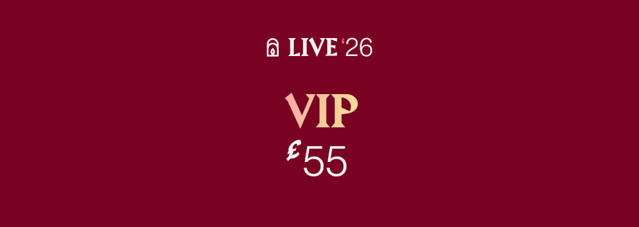 VIP ticket, £55